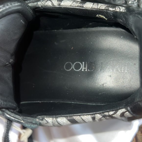 Authentic Jimmy Choo logo sneakers - Picture 12 of 14